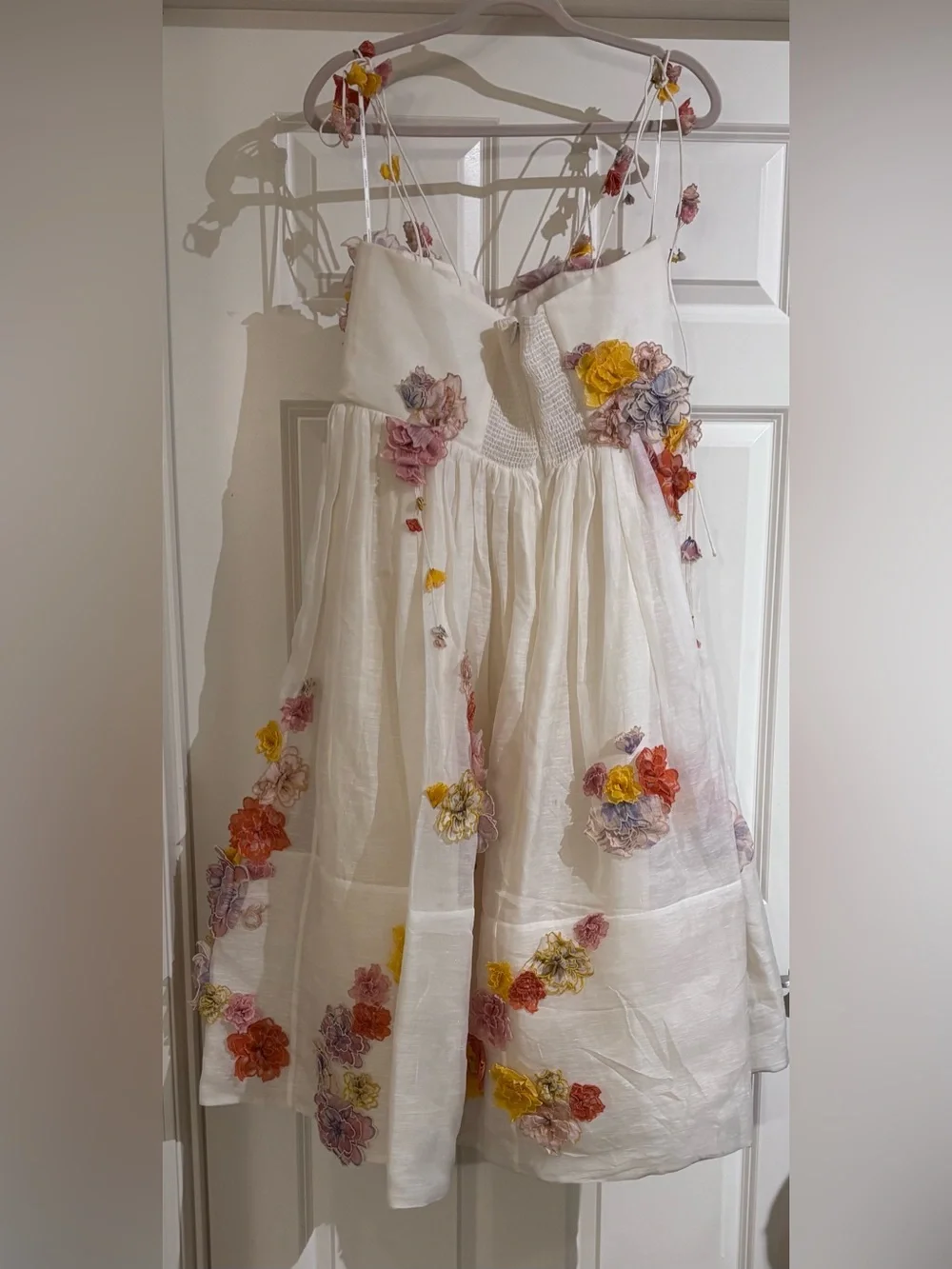 NWT Zimmermann Postcard Appliqué Midi Dress